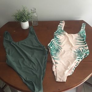 Aerie High Leg bathing suit